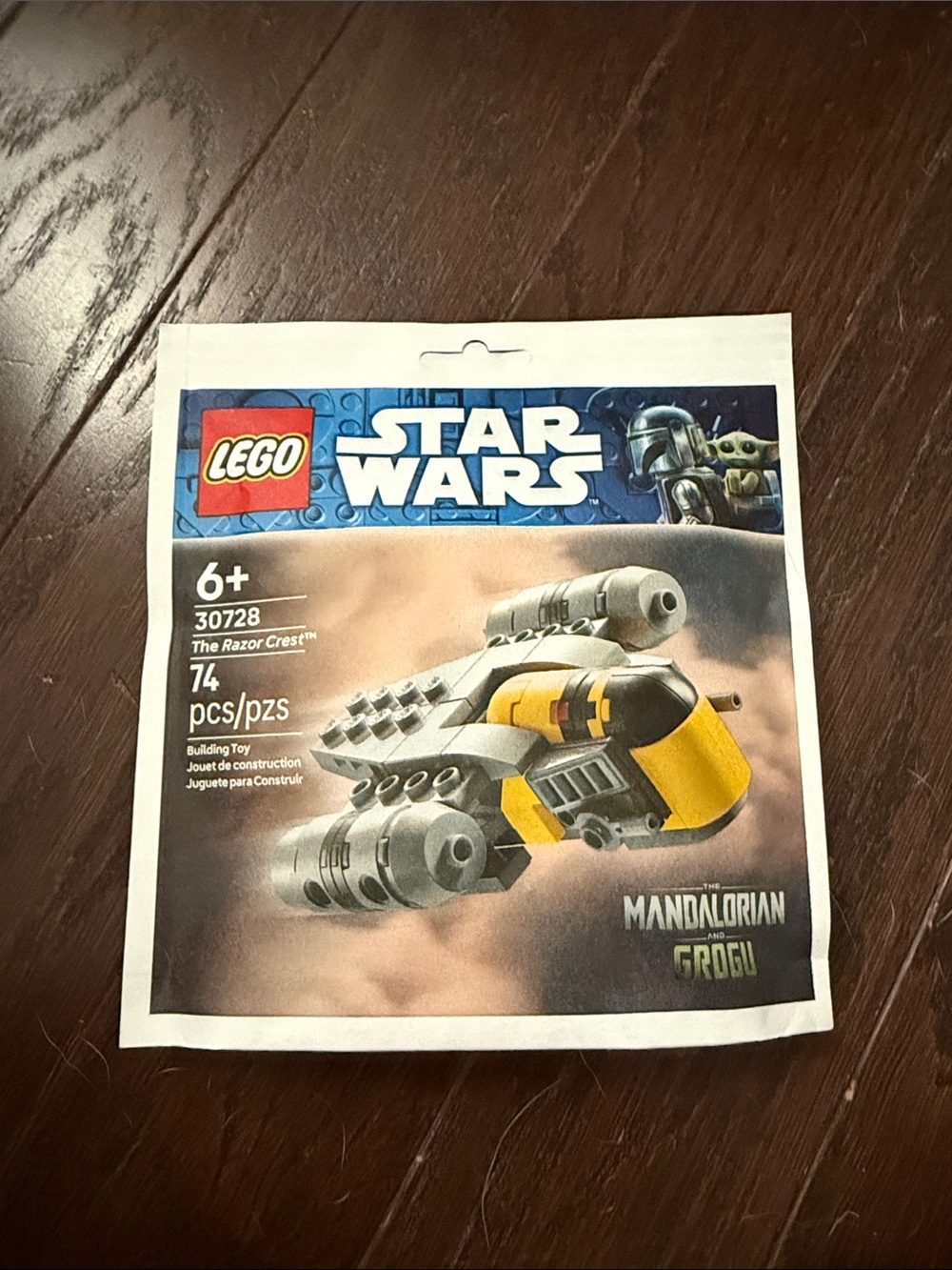 30728 LEGO Star Wars Razor Crest Mini Ship - Yellow and Gray